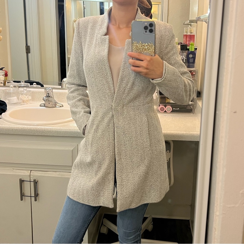 Zara long blazer/coat